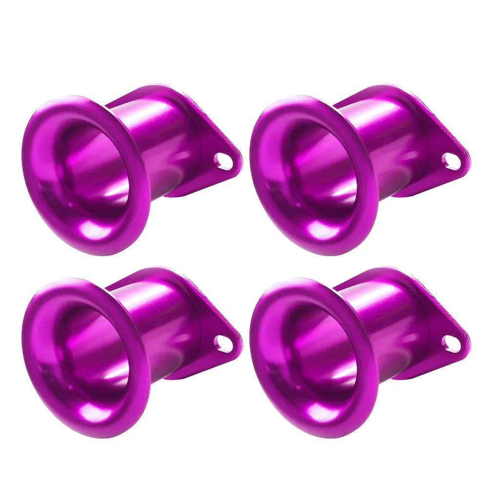 4Pcs Air Horn Funnel GTS Velocity Stack 20V 4AG ITB/ITBs for Toyota Corolla AE86
