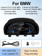 STWEI 2024 New Lcd Digital Dashboard Cluster Digital Speedometer For BMW 1/2/3/4/5/6/7 Seires X1/X2/X3/X4/X5/X6 Series CM World