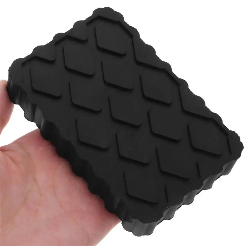 1/2Pcs Car Jack Rubber Pad Lift Blocks Floor Cars Parts Jacks Height Increasing Protective Pad Automotive Camper Stabilizer Pads CM World