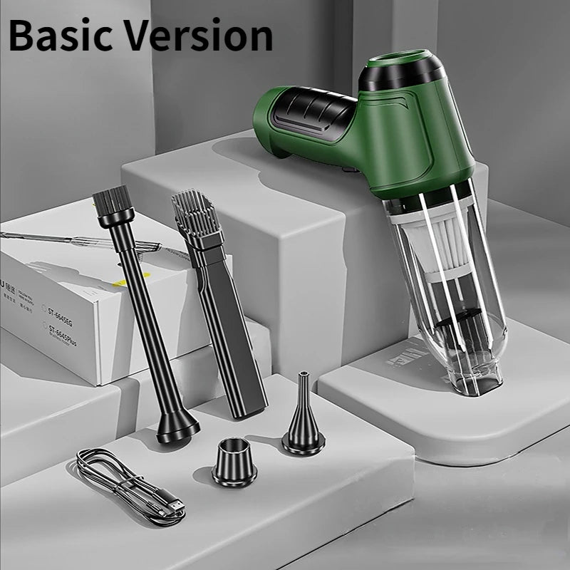 95000Pa Wireless Car Vacuum Cleaner Strong Suction Handheld Auto Vacuum Home &amp Car Dual Use Mini Vacuum Cleaner HomeAppliance CM World