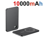 10000mAh Thin Magnetic Wireless Power Bank PD20W Fast Charging Portable External Battery 5000mAh for Magsafe For iPhone Samsung Car Mobile World