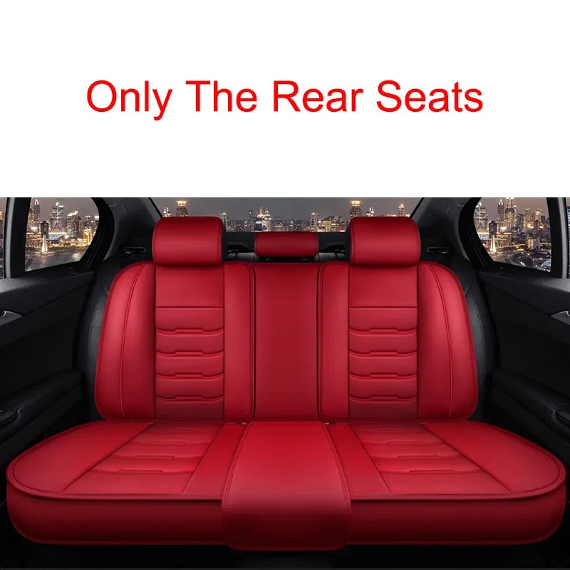 Full Coverage Universal Pu Leather Car Seat Covers for Bmw 5 Series F10 F11 G30 G31 E39 E60 E61 F07 F18 G38 G60 Car Accessories CM World