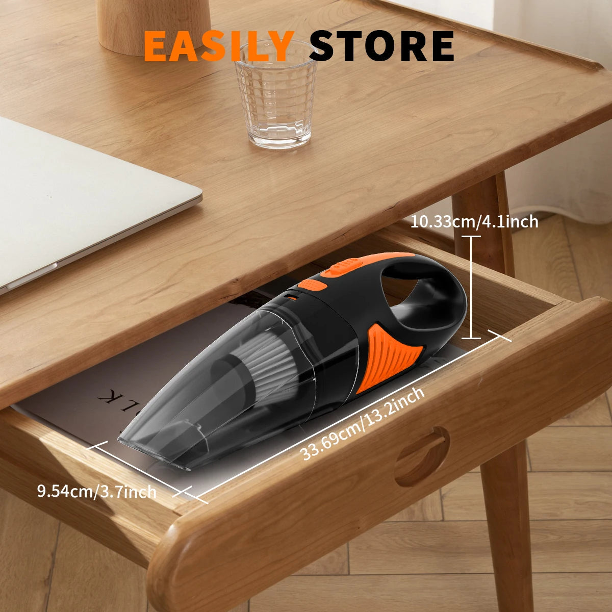 Rechargeable Cordless Wireless Handheld Portable Car Vacuum Cleaner Home and Car Dual Purpose Small Mini Handheld Vacuum Cleaner CM World