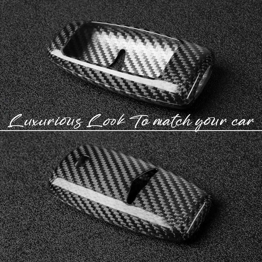 For 8 6 4 Button Genesis Key Cover Carbon Fiber Key Shell For Hyundai Genesis GV70 GV80 GV90 Key Case with Keychain Accessories CM World