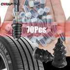 Car Vacuum Tyre Repair Nail 70pcs Motorcycle Truck Scooter Bike Tire Puncture Repair Tubeless Tools for Car Tire Repair Tools CM World