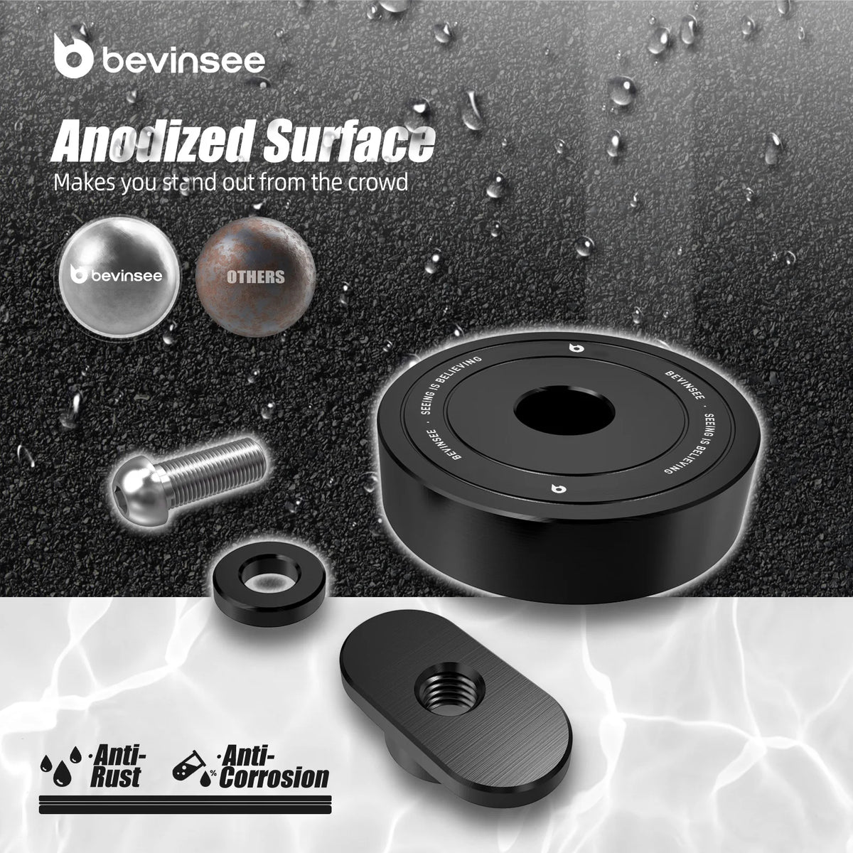 4Pieces Jacking Pucks Jack Pad for Corvette C5 C6 C7 C8 GS for Z06 ZR1 Stingray Grand Sport
