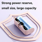 Lenovo 500000mAh Mini Capsule Power Bank Fast Charge High Capacity Powerbank Portable External Battery for iPhone Huawei Samsung