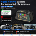 Vgate iCar Pro ELM327 OBD2 Scanner WIFI Bluetooth 4.0 For Android/IOS Car Auto Diagnostic Tool elm 327 V2.3 Scan Tool ODB2 Car Mobile World