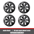 4PCS 19 Inch Hubcap for Tesla Model Y L Machina 2.0 Wheels Performance Full Rim Replacement Wheel Cover Accessories 2025 2026