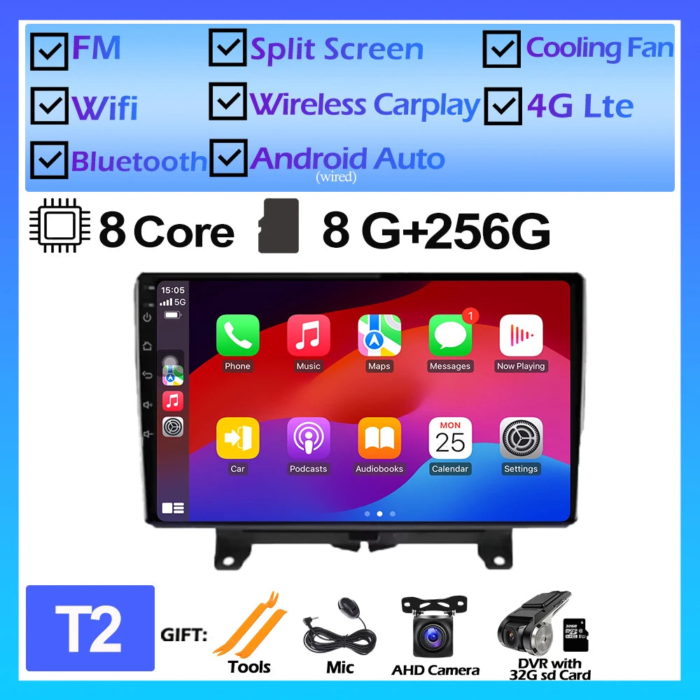 Android OS Car Radio Multimedia Player For Land Rover Range Sport 2005 - 2011 Wireless Carplay GPS Navigation Car Accessories 4G CM World
