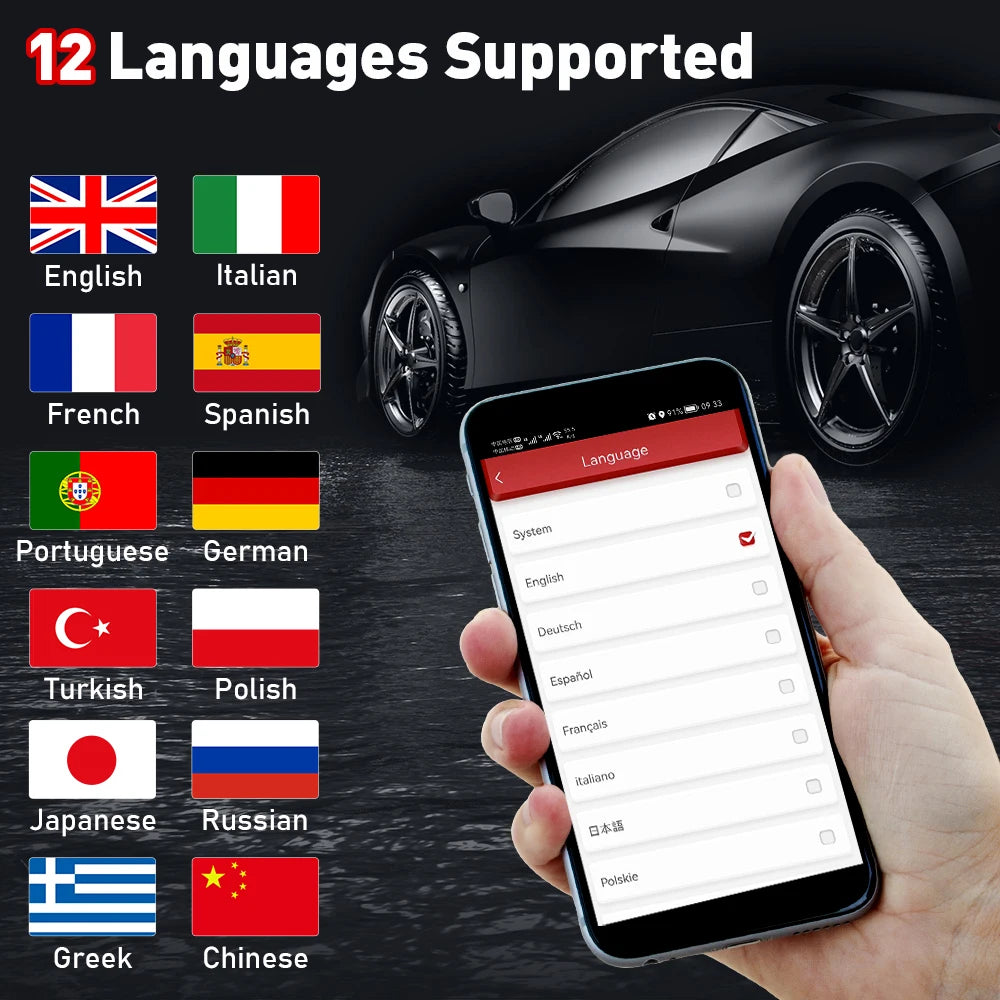 [ All Digital SN] KINGBOLEN Ediag plus CAN FD protocol All System Car diagnostic tools ECU coding Active Test OBD2 scanner Car Mobile World
