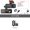 Kocam 4K Dash Cam Front and Rear Dual Channels Dashcam With 24H Parking Monitoring Night Vision DVR Recorder Black Box For Car