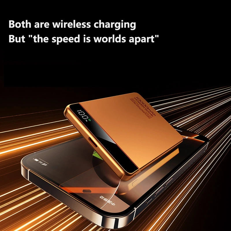 Lenovo 10000mAh UltraSlim Power Bank Magnetic Wireless Fast Charging CCC Portable Battery For MagSafe Apple Watch iPhone Samsung Car Mobile World