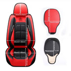 All inclusive seat cover, full leather car seat cushion, single seat driver and passenger seat cover, all season universal pad CM World