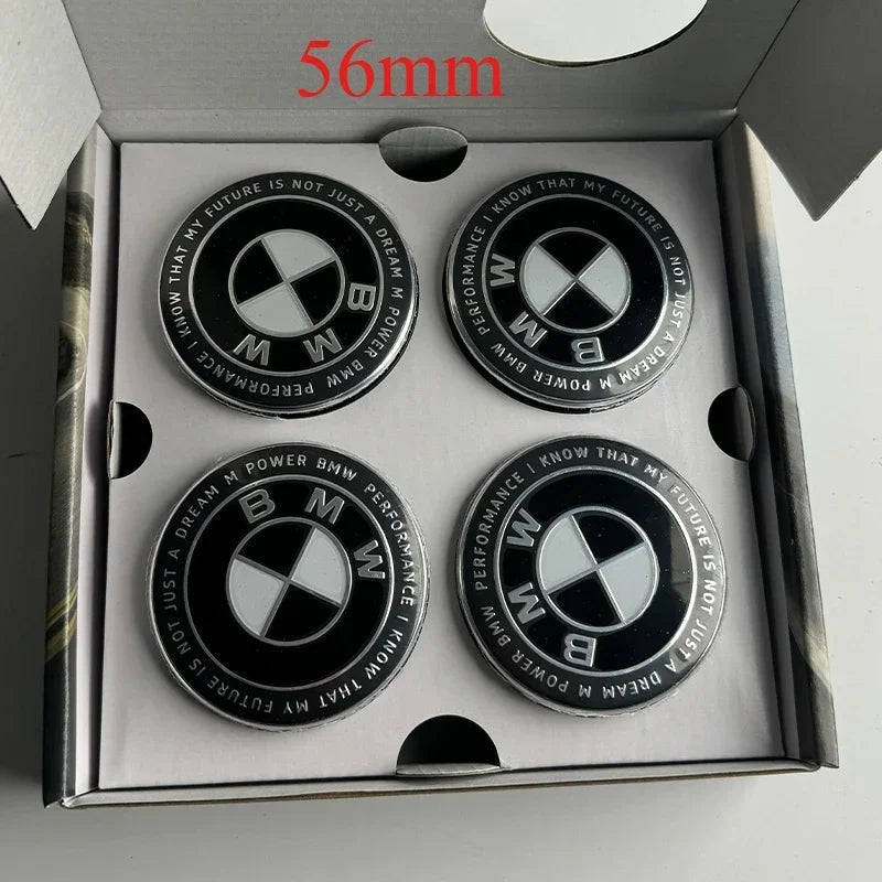 56/68mm BMW hub cover magnetic suspension hub center cover 1 3 5 7 series, 1x3x5x6 m2 m3 m4 m5 m6 automobile tire center logo. CM World