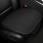 Car seat cushion, all season universal linen, driver's seat cover, small waist, single piece three piece set, half pack CM World