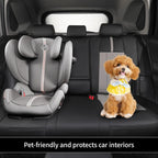 EKR Car Seat Covers Custom Fit for Toyota Rav4 (Gasoline/Hybrid) 2019 2020 2021 2022 2023 2024 2025 LE/XLE/XLE Premium/Limited Leather Car Seat Cover Full Set for SUV Car Mobile World