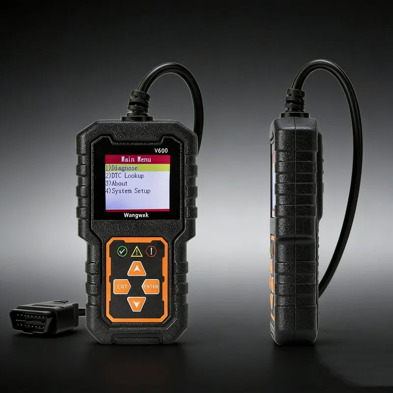 V600 2026Code Reader Automotive Fault Diagnosis Instrument Repair Assistance Obd2 Codes Scan & Diagnostic Tools Car Mobile World