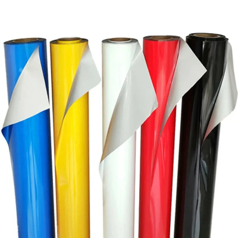 152cm Vinyl Wrap Stickers Covering Film Car Glossy Body Foil Decal Motorcycle for BMW E46 Tesla Model Y Toyota Auto Accessories