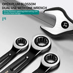 6mm-22mm Combination Wrench Dual-purpose Wrench Labor-saving Anti Slip Metric Universal Spanner For Car Repair Hand Tool