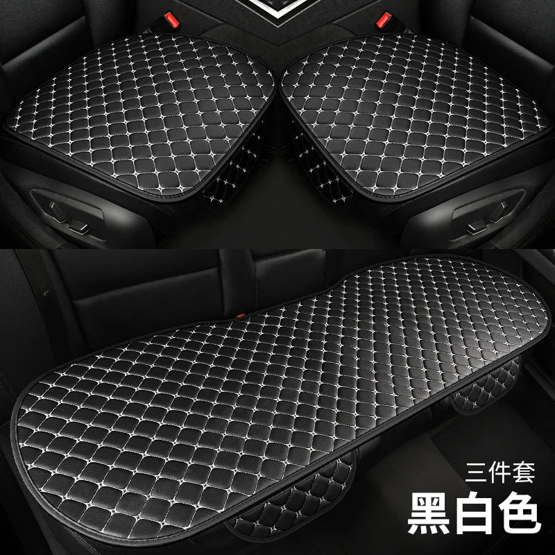Comfortable Napi Four Seasons Universal Seat Cushion Car Seat Cushion Star Embroidered Back Row Anti slip Five seater CM World
