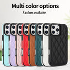 Card Slot Flip Leather Case For iPhone 16e 15 Pro Max 14 13 12 11 SE 3 2 XS XR 8 7 Plus Wallet Double Button Small Fragrant Wind