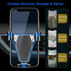 Universal Gravity Mobile Car Phone Holder Car Air Vent Mount Cradle Bracket CellPhone Stand Support For iPhone For Samsung etc. CM World