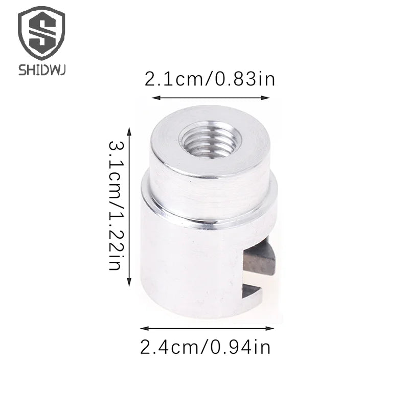 1Pcs M8 M10 M12 Car Dent Repair Tools Adapter Dent Lifter Puller Head For Slide Hammer Pulling Tab Aluminum Alloy Accessories
