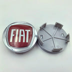 4pcs 60mm Wheel Center Hub Cap Logo Car Emblem Dust-Proof Badge Covers Styling Accessories for Fiat 500 Auto Rim Refit