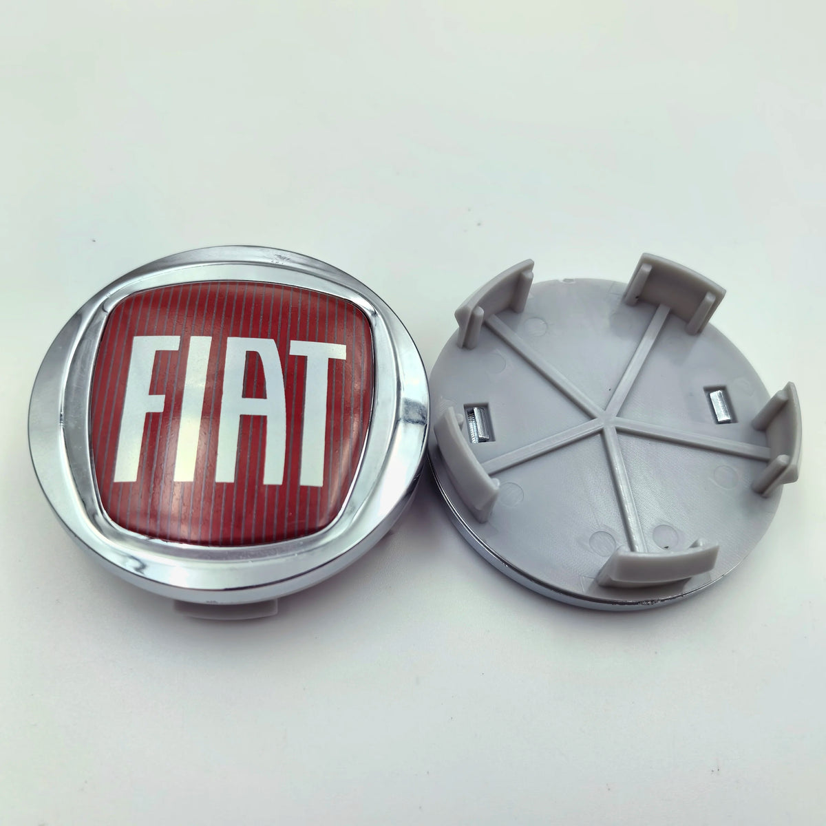 4pcs 60mm Wheel Center Hub Cap Logo Car Emblem Dust-Proof Badge Covers Styling Accessories for Fiat 500 Auto Rim Refit