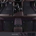 Double layer 5D Custom Car Floor Mats For Audi A6 C5 1997-2005 Years Auto Carpets Foot liners car Accessories voiture