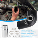 Heavy-Duty Billet Aluminum Silicone Intake Hose Pipe - Turbo Inlet Upgrade for BMW N20 xDrive 2.0L (228i/320i/328i/428i/528i)
