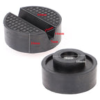 Car Lift Jack Stand Rubber Pads Black Rubber Slotted Floor Jack Pad CM World