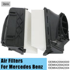 Car Air Filters For Mercedes Benz CLASS S GL ML GL350 ML350 S350 Gle W166 Gl X164 X166 W463 W164 Ml 350 2012-2016 CM World