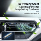 Blade Shape Car Air Freshener Vent Clip Solid Balm Perfume Diffuser Interior Accessories For BMW 3 5 Series X1 X3 X5
