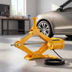 Electric Scissor Jack Portable Car Jack Kit with Carry Case Vehicle Lift Automatic User-Friendly for Drivers