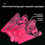 ALIWRAP China-Chic Magnetic Window Tint Felt Squeegee Scraper Car Vinyl Film Wrap Installation Tool Air Bubble-Free Applicator Car Mobile World