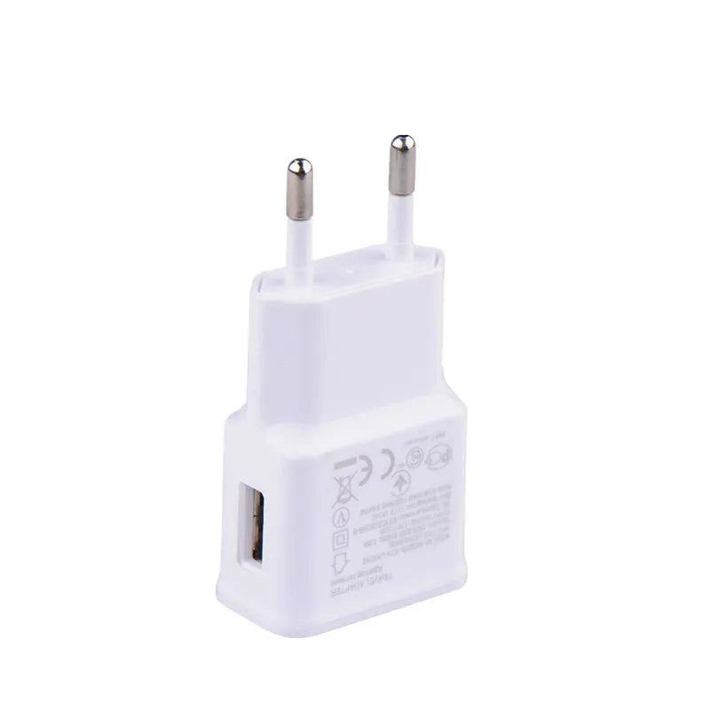 5V 2A USB Charger Travel Wall Charging Head Mobile Phone Dual USB Charger AC Adapter Portable EU Plug For iPhone Xiaomi Samsung Car Mobile World