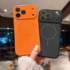 Luxury Liquid Silicone For Magsafe Magnetic Phone Case For iPhone 18 17 16 15 14 13 18 Pro Max Large Window Camera Protect Cover
