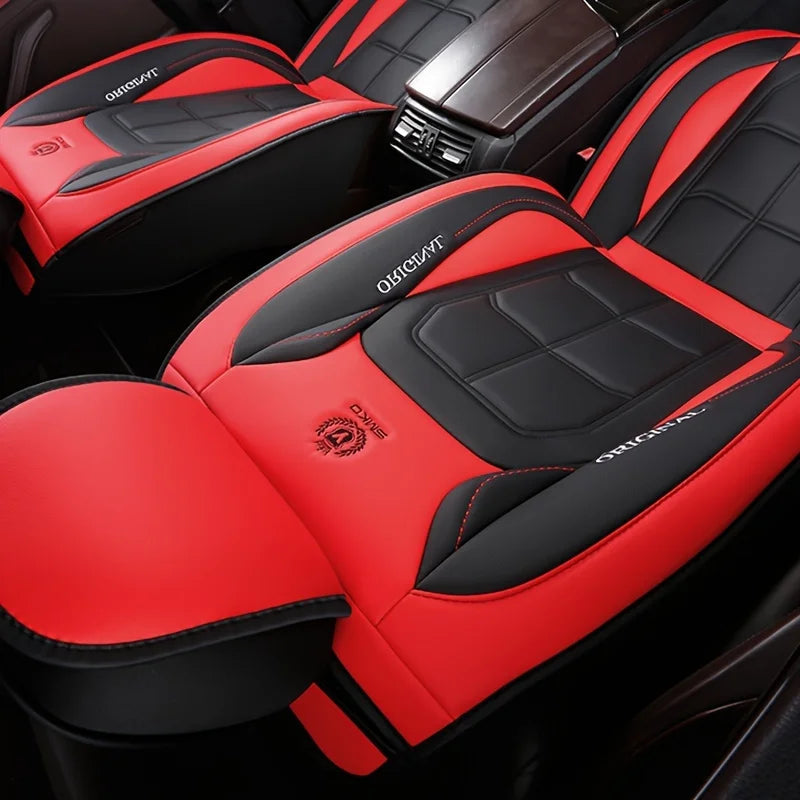 All inclusive seat cover, full leather car seat cushion, Driver's seat cover or passenger seat cover, all season universal pad CM World