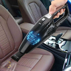 Portable Car Vacuum Cleaner High Suction Dry and Wet Dual-use  Vacuum Powerful Mini Vacuum Cleaner Suitable for Car Interiors CM World