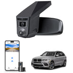 Dedicated 4K Dash Cam For BMW X5 X5M Gen3 F15 F85 Car Camera Recorder 2014-2018 GPS WiFi & APP Wireless Plug and Play DashCam