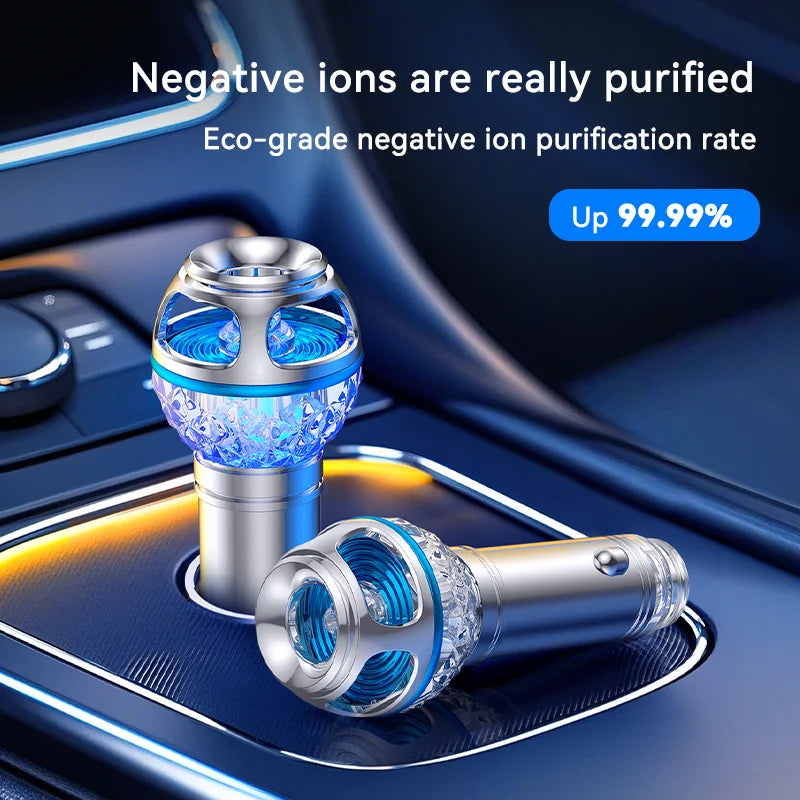 1pcs Car Air Humidifier Mini Steam Air Purifier Aroma Diffuser Essential Oil Aromatherapy Diffuser Mist Maker Sprayer For Car Car Mobile World