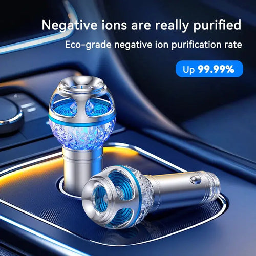 1pcs Car Air Humidifier Mini Steam Air Purifier Aroma Diffuser Essential Oil Aromatherapy Diffuser Mist Maker Sprayer For Car Car Mobile World