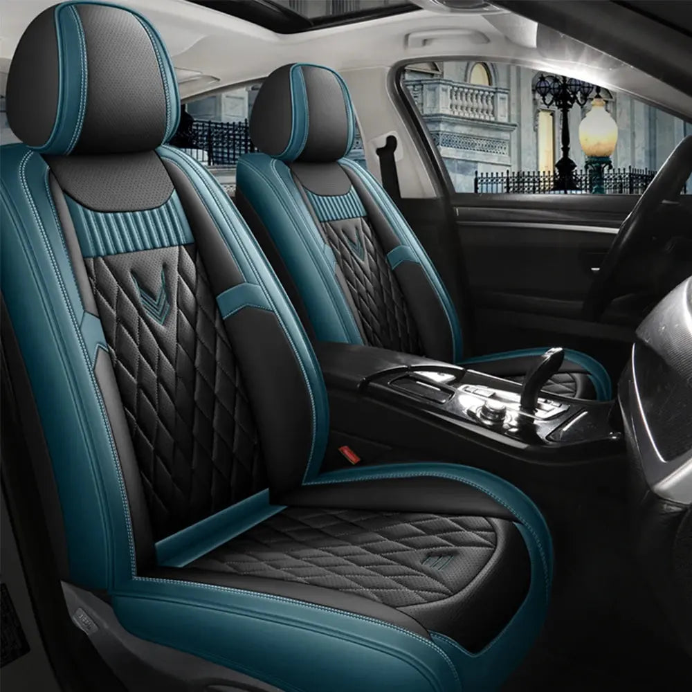 Leather Car Seat Covers for Renault Megane 2 3 Fluence Scenic Clio Captur Kadjar Logan 2 Duster Arkana Kangoo for Vehicle Parts Car Mobile World