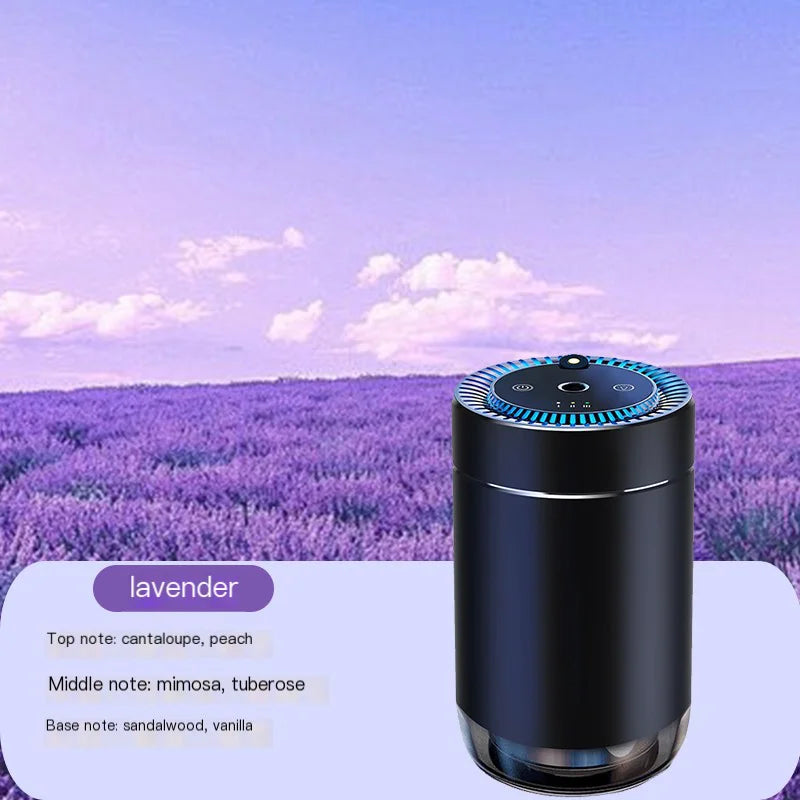 intelligent car air freshener, car fragrance machine,3 Mode Adjustable, auto on/off, lasts 3 months,suitable for mother and baby CM World