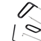 6pcs Car Dent Puller Rod Hooks Hammer Door Dent Ding Hail Fix Removal Repair Tools Maintenance Set Automotive Accessories CM World