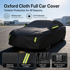 Oxford Cloth Full Car Cover For SKODA Superb Outdoor Sun UV Rain Snow Dust Waterproof Vehicle Protection Accessories