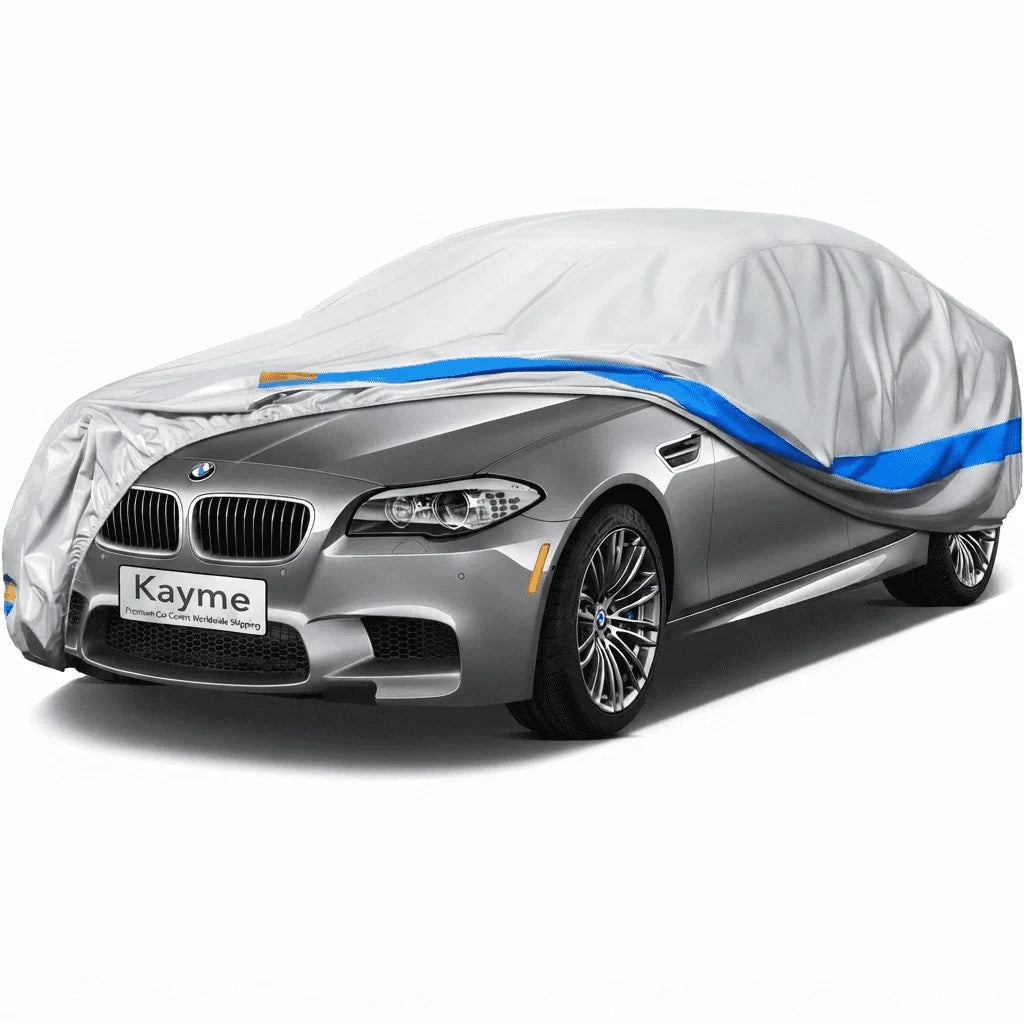 Universal Thickened Waterproof Car Cover Outdoor All Weather Rain Snow UV Dust Protection Covers Fit For Hatchback Sedan SUV Car Mobile World