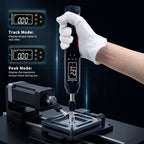 SHANHR Digital Torque Driver Kit 4 Torque Units Preset Torque Alarm LED Light Small Fastener Assembly Instrument Tool